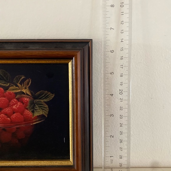 Framed Raspberry Artwork - Picture 5 of 6